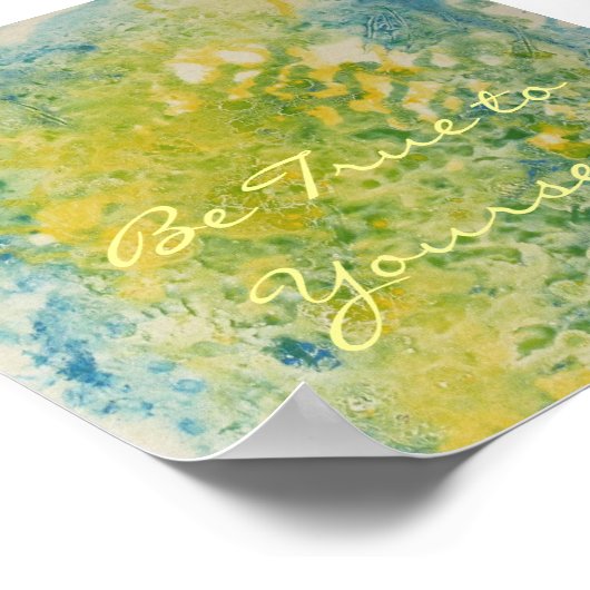 Wees trouw aan je eigen Poster (Hoek)