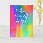 wees trouw aan je wenskaart van Jo Afbeeldingen Kaart (Gele Bloem)