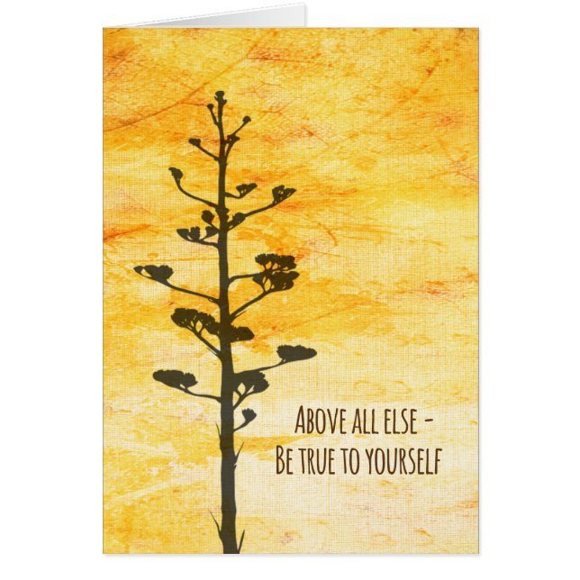 Wees trouw aan jezelf (Voorkant)