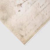 Wees twee tissuepapier (Detail)