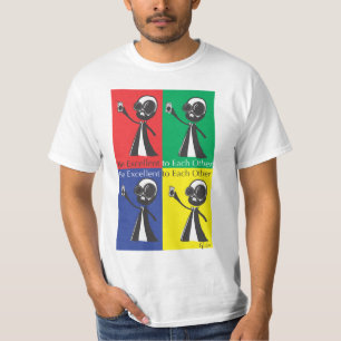 Wees uitmuntend voor elkaar t-shirt