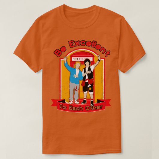 Wees uitstekend voor elkaar 1 t-shirt (Design voorkant)