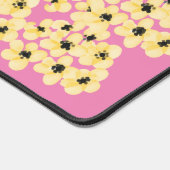 "Wees uniek" bloemen bureaumat (Hoek)