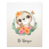 Wees uniek Dierenkwekerij Wall Art Foto Afdruk (Voorkant)