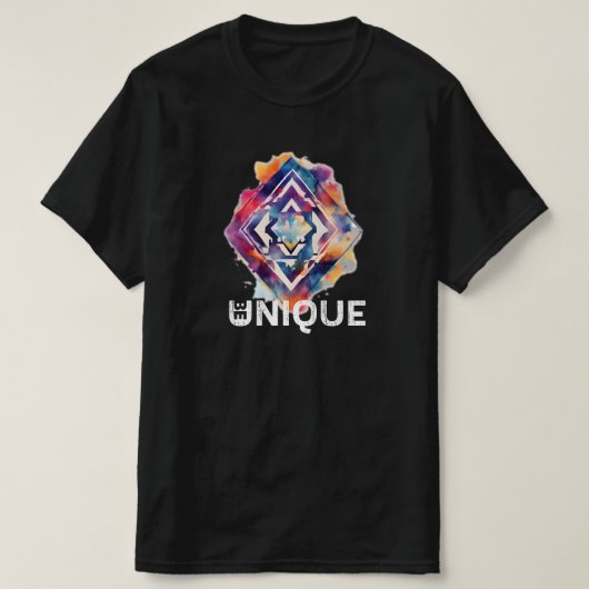 Wees uniek No.5 Harmony binnen Chaos T-shirt (Design voorkant)