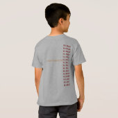 Wees uniek t-shirt (Achterkant volledig)