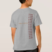 Wees uniek t-shirt (Achterkant)