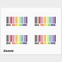 Wees unieke barcode LGBT Pride