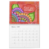 Wees uw beste zelfpositieve agenda kalender (Feb 2027)