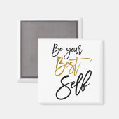 Wees uw beste zelfpositieve offerte voor zwart gou magneet (Voorkant / Achterkant)