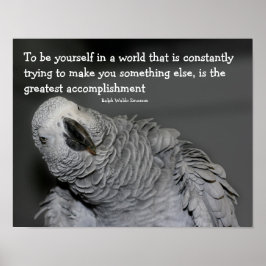 Wees uw eigen prijsopgave voor het Inspirerend Cut Poster