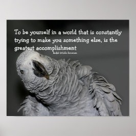 Wees uw eigen prijsopgave voor het Inspirerend Cut Poster