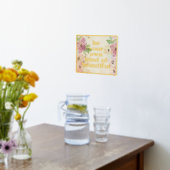 Wees uw eigen soort mooi Quote Gold Folie Afdrukken (Laag (Keuken))