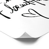 Wees uw eigen soort prachtig Poster voor offertes (Hoek)