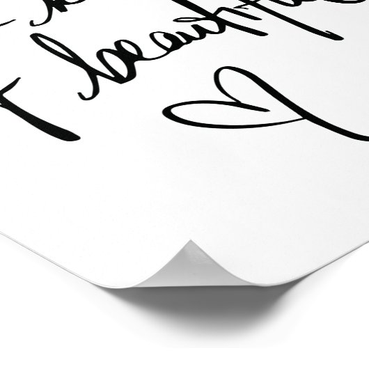 Wees uw eigen soort prachtig Poster voor offertes (Hoek)