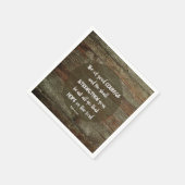 Wees van goede moed - Psalm 31:24 Servetten (Hoek)