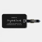 Wees van Goede Moeilijke nacht - Psalm 31:24 Bagag Bagagelabel (Achterkant horizontaal)