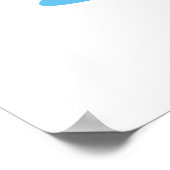 Wees van Gouda Cheer Funny Cheese Pun Poster (Hoek)