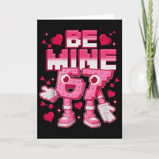 Wees Van Mij 67 Zes Zeven 6 7 Italiaanse Brainrot Kaart (Voorkant)