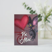 Wees Van Mij Aangepaste Valentijn Feestdagenkaart (Staand voorkant)