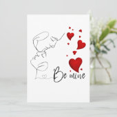 Wees van mij bedankkaart (Staand voorkant)