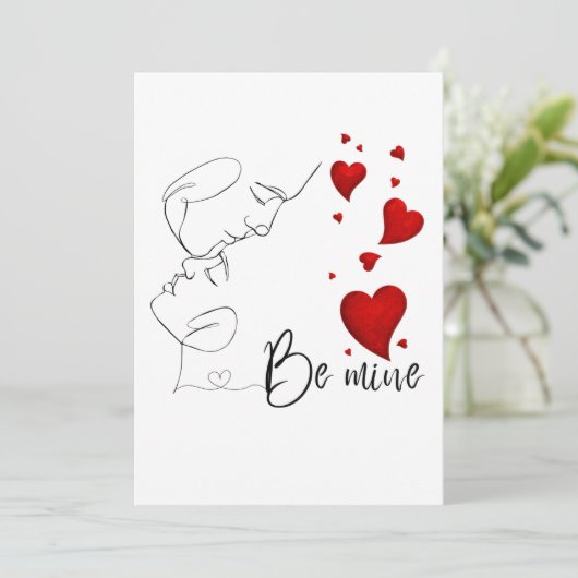 Wees van mij bedankkaart (Staand voorkant)