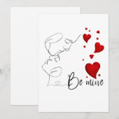 Wees van mij bedankkaart (Voorkant / Achterkant)