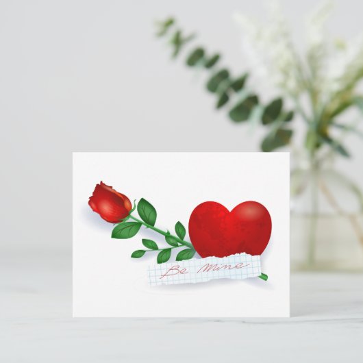 Wees van mij briefkaart (Staand voorkant)