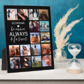 Wees Van Mij Cadeau | Koppel Foto Collage Fotoplaat (Zijkant)