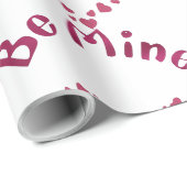 Wees Van Mij Geschenkverpakkings Papier (Rol Hoek)