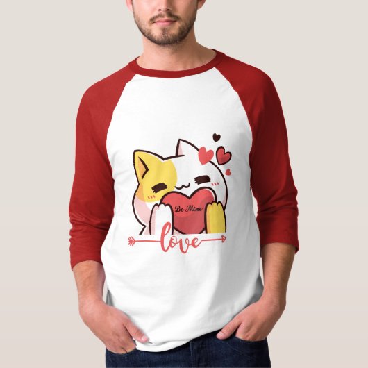 Wees van mij. houden van t-shirt (Voorkant)