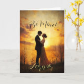 Wees Van Mij Kaart (Gele Bloem)