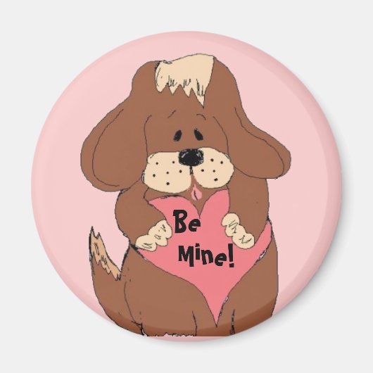 Wees van mij! - Puppy Magneet (Voorkant)