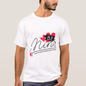 Wees Van Mij – Romantisch Typografie Ontwerp T-shirt (Voorkant)