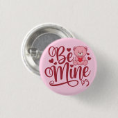 Wees Van Mij Ronde Button 3,2 Cm (Voorkant /achterkant)