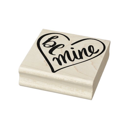 Wees Van Mij Rubberstempel (Stempel)