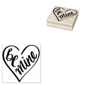 Wees Van Mij Rubberstempel (Gestempeld)