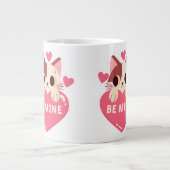 Wees van mij Schattige kat  Grote Koffiekop (Voorkant)
