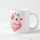 Wees van mij Schattige kat  Grote Koffiekop (Rechts)