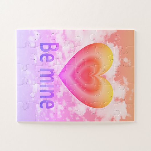 Wees van mij Slangen hart Legpuzzel (Horizontaal)