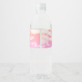 Wees van mij Slangen hart Waterfles Etiket (Achterkant)