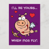 Wees van mij tegen Valentijns Feestdagenkaart (Voorkant)