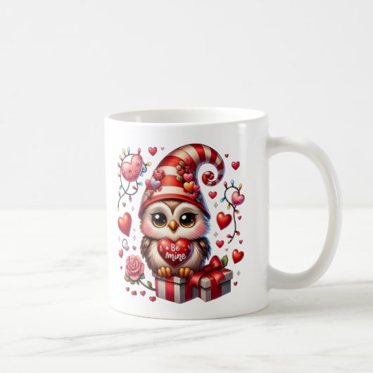 Wees van mij valentijnscadeau  koffiemok (Rechts)