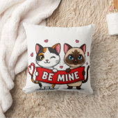 WEES VAN MIJNE Valentijnsdagkatten | Knuffelkatjes Kussen (Deken)