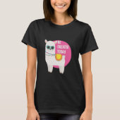 Wees vandaag nog groter Llama draagt zonnesbril Ro T-shirt (Voorkant)