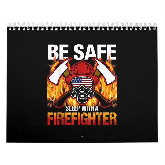 Wees veilig in slaap met een brandweerman kalender (Hoes)