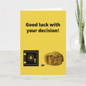 Wees veilig of wees bruin - Stimulering Kaart (Voorkant)