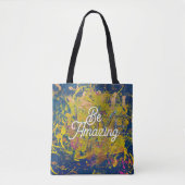 Wees verbazingwekkende liefde tote bag (Voorkant)