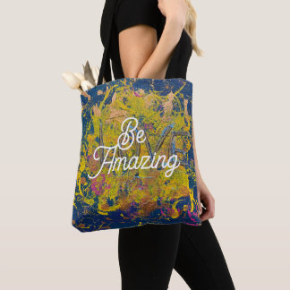 Wees verbazingwekkende liefde tote bag