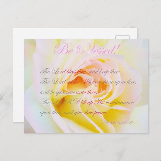 Wees verdorven! briefkaart (Voorkant / Achterkant)